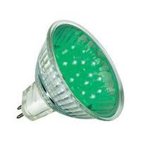 led monochrome paulmann 12 v gu53 1 w green eec a reflector x l 51 mm  ...