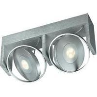 LED ceiling spotlight 15 W Warm white Philips Ledino 53152/48/16 Aluminium