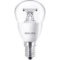 LED (monochrome) Philips 230 V E14 4 W = 25 W Warm white EEC: A+ Droplet (Ø x L) 45 mm x 88 mm 1 pc(s)