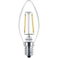 LED (monochrome) Philips 230 V E14 2.3 W = 25 W Warm white EEC: A++ Candle (Ø x L) 35 mm x 97 mm Filament 1 pc(s)