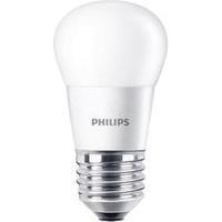 LED (monochrome) Philips 230 V E27 4 W = 25 W Warm white EEC: A+ Droplet (Ø x L) 45 mm x 87 mm 1 pc(s)