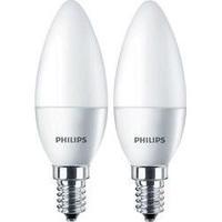 LED (monochrome) Philips 230 V E14 5.5 W = 40 W Warm white EEC: A+ Candle (Ø x L) 35 mm x 106 mm 2 pc(s)