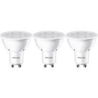 LED (monochrome) Philips 230 V GU10 3.5 W = 35 W Warm white EEC: A+ Reflector (Ø x L) 50 mm x 55 mm 3 pc(s)