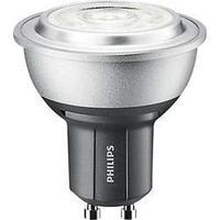 led monochrome philips 230 v gu10 4 w 35 w warm white eec a reflector  ...