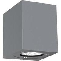 LED outdoor wall light 10 W Warm white Nordlux Canto Kubi 77521010 Grey