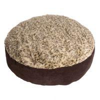 Leo Pet Cushion - Leopard - Diameter 55cm x H 20cm