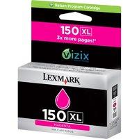 lexmark 150xla m hy ink cart magenta