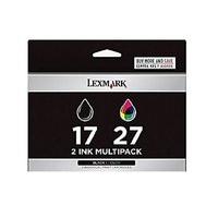Lexmark Combo Pack 17 + 27 - Print cartridge - 1 x black, colour (cyan, magenta, yellow)