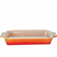 le creuset rectangular baking dish 19 cm volcanic