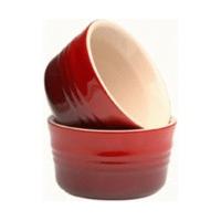 Le Creuset Stoneware Ramekins - Set of 2, Cerise