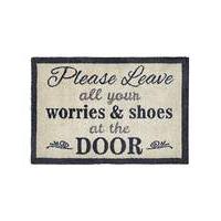 Leave Your Shoes at the Door Muddle Mat