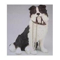 Leonardo Collection Dog with Lead Walkies Collection - Border Collie