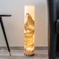 LED table lamp with Matterhorn print