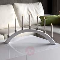 LED candle arch, 7 lights