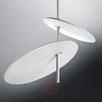 LED designer ceiling lamp Lua in white