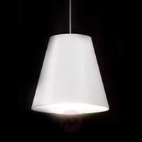 led hanging light conus 18cm white