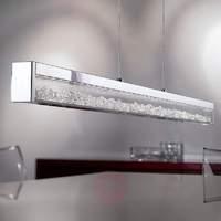 LED pendant light Cardito w/ Asfour crystal 100 cm
