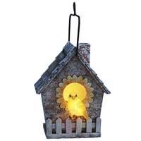 LED solar lamp Bird House