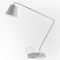 LED table lamp CONUS, 53 cm, grey