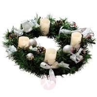 LED Advent wreath Edvin, 40 cm