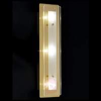 Lene - LED wall lamp 36 cm brass