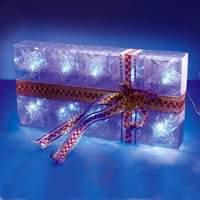 LED gift package with 20 stars