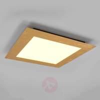 LED recessed panel Deno with golden rim