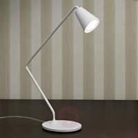 led table lamp conus 33 cm white