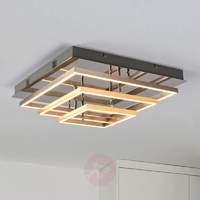 LED ceiling lamp Leve with three metal frames