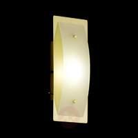 LED wall lamp Liana, brass 1-bulb