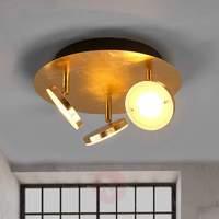 led ceiling lamp tina w 3 pivotable reflectors