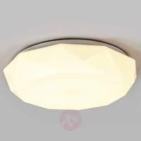 LED ceiling lamp Mariam made of plastic