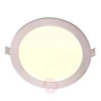 LED recessed downlight Martje, round