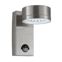 LED Outdoor Stainless Steel Wall Light With Motion Sensor