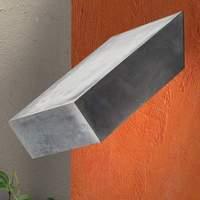 LED outdoor wall light Leela made from concrete