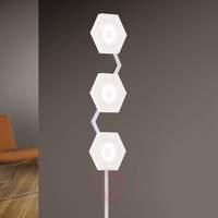 LED floor lamp Jenni, with dimmer, 