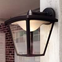 LED outdoor wall light Cottage in black