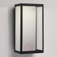 LED outdoor wall light Puzzle in black