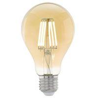 led filament vintage amber gls shape lamp 4 watt