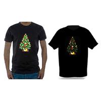 LED Light-Up Christmas Tree T-Shirt