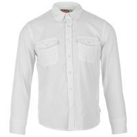 lee cooper long sleeved oxford shirt junior boys