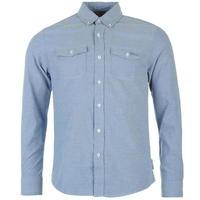 Lee Cooper Long Sleeved Oxford Shirt Junior Boys