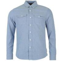 Lee Cooper Long Sleeved Oxford Shirt Junior Boys