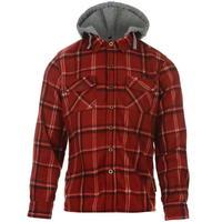 lee cooper hooded fleece shirt junior