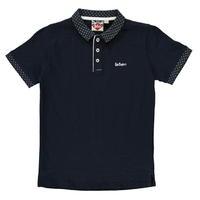 Lee Cooper Trim Slub Polo Shirt Junior Boys