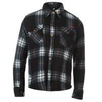 Lee Cooper Long Sleeve Check Shirt Junior