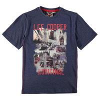 Lee Cooper Print T Shirt Junior Boys