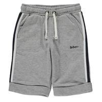 lee cooper trim fleece shorts junior boys