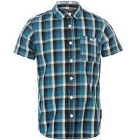 Lee Cooper Short Sleeved Checked Shirt Junior Boys