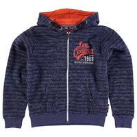 Lee Cooper All Over Print Hoody Junior Boys